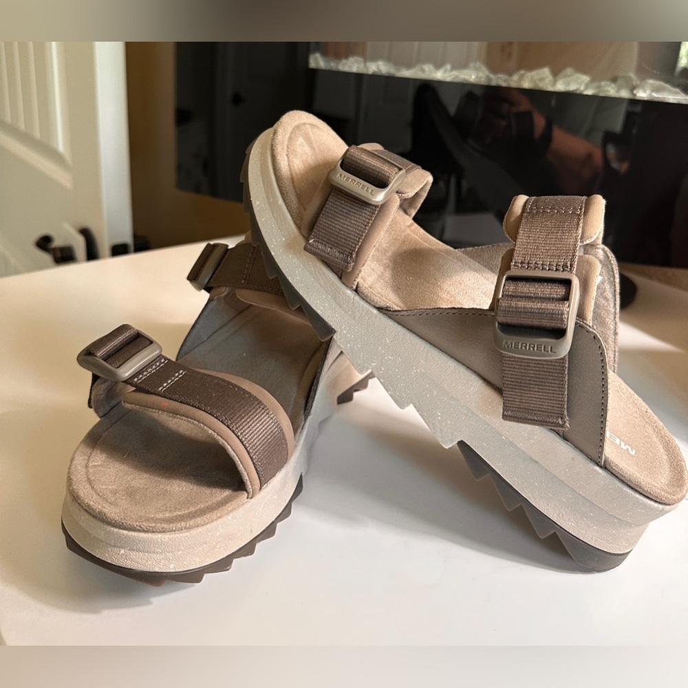 Merrell Alpine Cush Wedge sandal